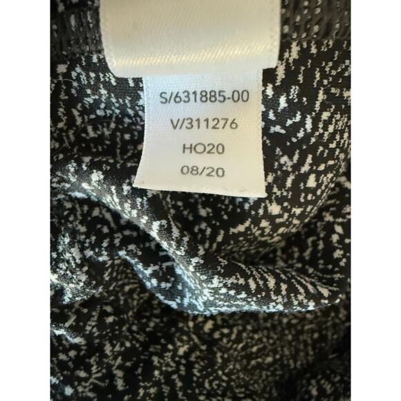 Athleta Leggings Ultimate Stash Pocket Textured 7/8 Tight Black/White Size S - Picture 9 of 9